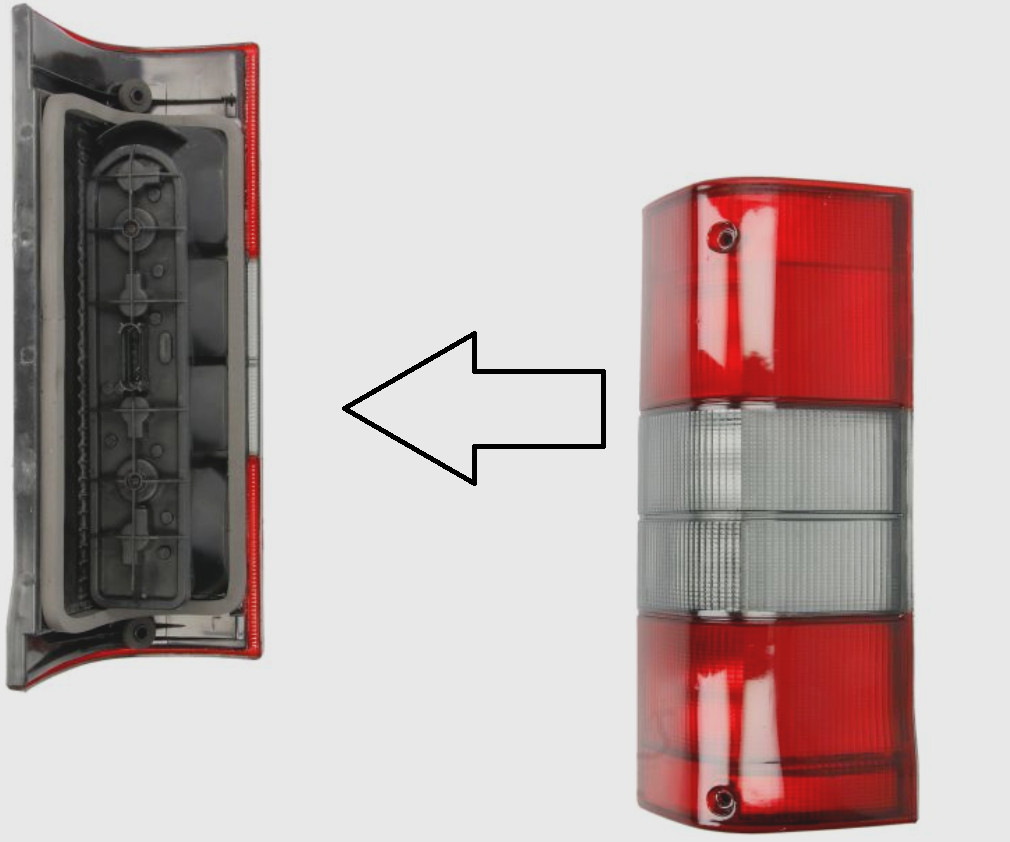 Feu arriere droit Peugeot Boxer 1994-2002 phare de rechange pour fourgon