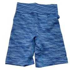 AERIE Move Seamless High Waisted Bike Biker Shorts Moody Blues Striped  XXS