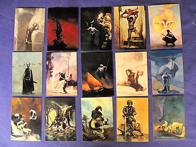 JEFFREY JONES FANTASY ART CARD SET OF 90 FPG 1993 NON-SPORT