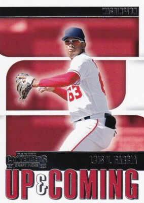 2020 CONTENDERS UP & COMING RC LUIS V. GARCIA WASHINGTON NATIONALS ROOKIE B5910B