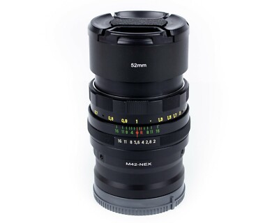 HELIOS-44M Legendary  Soviet Lens biotar  2/58  Mount M42 - Sony Nex E-mount