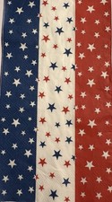 2- Paper Napkins For Decoupage Patriotic Print On 6 Sides
