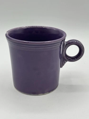 Vtg Fiesta Feistaware LILAC Ring Handled Coffee Mug Cup Homer Laughlin Co HLC