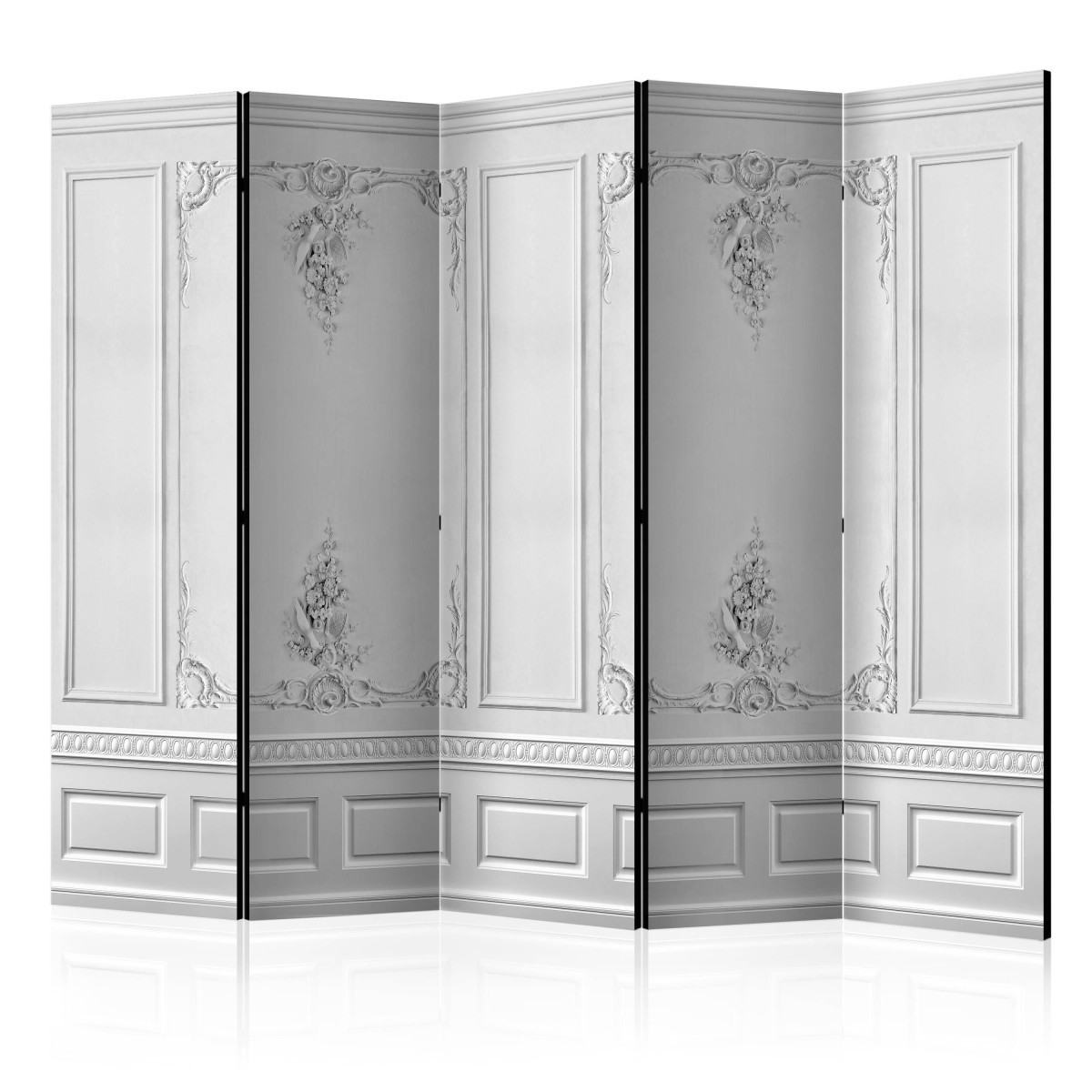 Paravent 5 volets Palatial Wall pour salon et bureau à domicile de 172x225cm