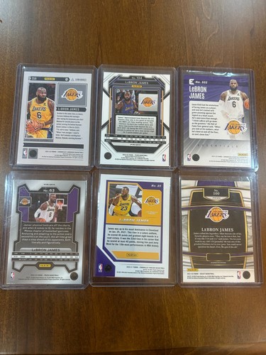 Lebron James Lot of (6) Parallels and Numbered - Picture 2 of 2