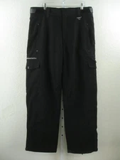 Ocean & Earth Men's L Pro Series Ski Snowboard Pants Waterproof Insulated Black