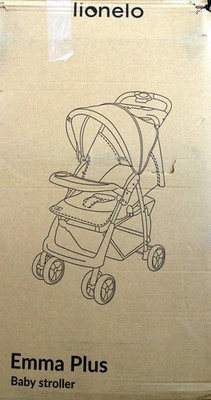 Lionelo Emma Plus Buggy-Kinderwagen -Reisebuggy faltbar Baby Kind Stoller