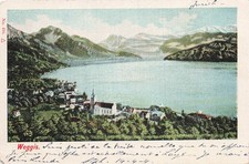 SWITZERLAND WEGGIS LAKE OF THE FOUR CANTONS