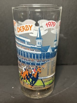1979 Kentucky Derby Official Mint Julep Glass Churchill Downs