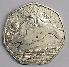 2018 The Royal Mint The Snowman UK Fifty Pence 50p Coin