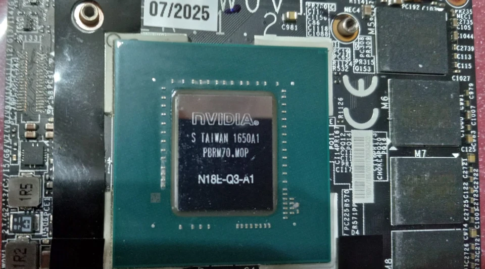 Clevo MSI NVIDIA Quadro P4200 8GB video card N18E-Q3-A1 Upgrade Card - Image 2 of 3