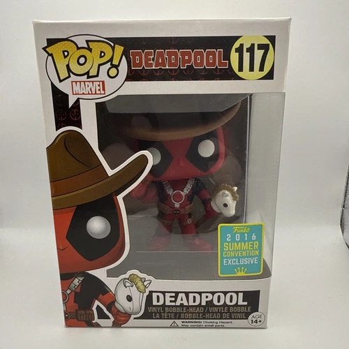 Funko Pop Deadpool #117 - Vinyl Figure 2016 Summer Convention Exclusive Marvel