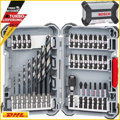 Bosch Pro 35 Tlg. HSS Bohrer- & Schrauberbit Set Impact Control HSS-Spiralbohrer