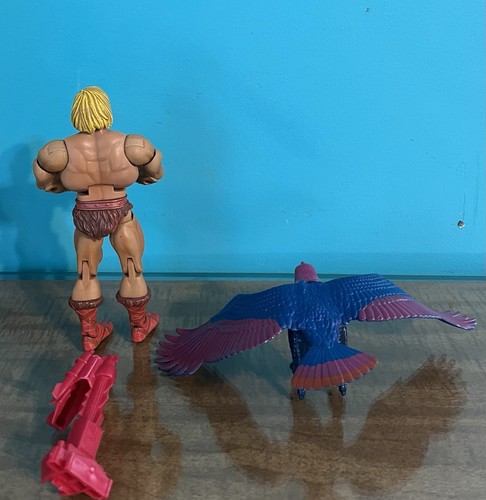 He-Man & Screeech MOTU Mattel Vintage Action Figures 1980s, A-8 - Picture 9 of 20