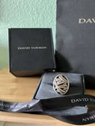 David Yurman 925 Sterling Silver Ring- Stamped-Size 9-w/box & more! Rarely worn!