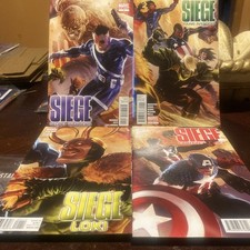 Siege Set of 4 One-Shots! (2010 Marvel) Young Avengers, Secret Warriors, Loki,