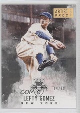 2017 Panini Diamond Kings Artist's Proof Gold 4/99 Lefty Gomez #21 HOF 0b2