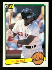 Jim Rice, 1983 Donruss #208, 16 Card Lot, Cards NM-Mint