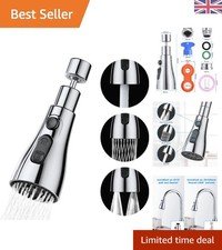 Versatile Kitchen Tap Attachment with 3 Water Modes & Easy Installation - G1/2