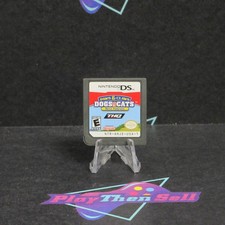 Paws and Claws Dogs  Cats Best Friends Nintendo DS - Cart Only Excellent