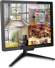 17 Inch CCTV Monitor, Security Monitor Screen, LCD Display for Home Security Cam