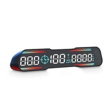 Digital GPS Speedometer Universal Head Up Display for Car Large LCD Display G19