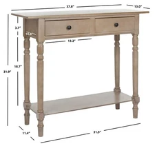 Safavieh ROSEMARY CONSOLE, Reduced Price 2172770866 AMH5705A