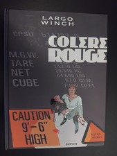 BD TL Largo Winch Colère rouge éo TBE