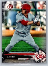 2017 Bowman Draft #BD-8 T.J. Friedl *RE