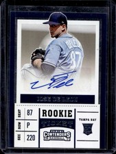 2017 Chronicles Jose De Leon Contenders Rookie Ticket RC Auto Autograph #30 Rays