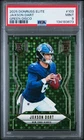 2025 Panini Donruss Elite - Rookies Jaxson Dart #103 Green Disco (RC)