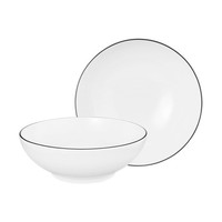 Seltmann Weiden Lido Black Line Dessertschale Rund ø 15 Cm 2Er Set