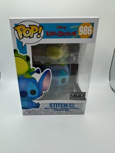 Funko Pop! Lilo & Stitch - Stitch with Frog #986 FYE Exclusive