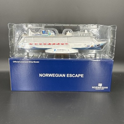 NCL Escape Norwegian Cruise Line Ship Model Guy Harvey New In Box Boat Replica