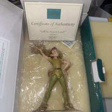 WDCC Walt Disney Classics Collection Figurine "Off to Never Land!" NIB