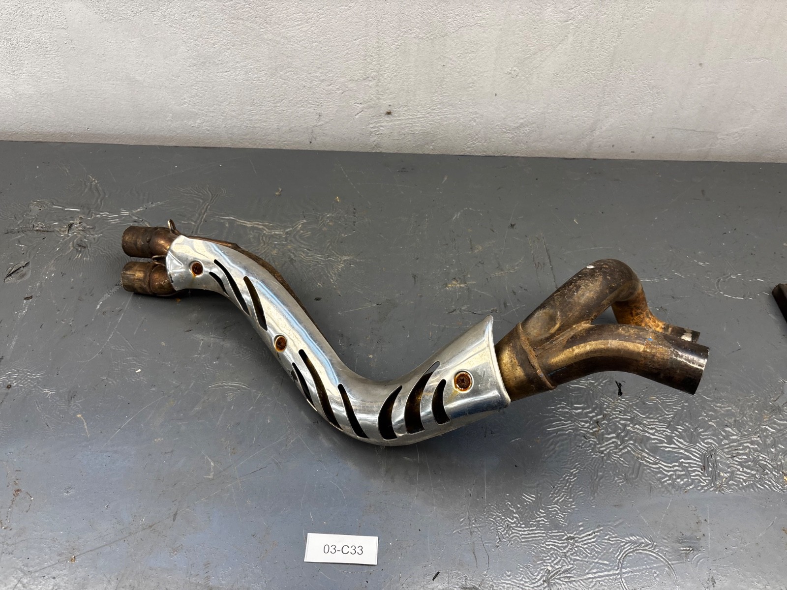 TUBO SCARICO CENTRALE COLLETTORE HUSQVARNA SM TE 610 2002-2004