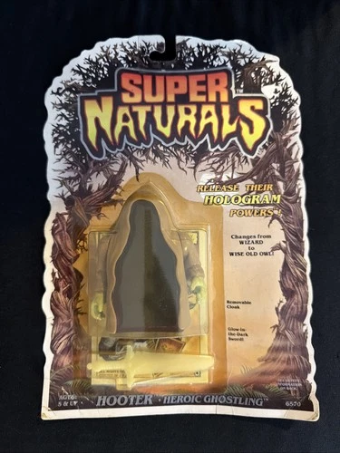 VINTAGE 1986 TONKA SUPER NATURALS HOOTER HEROIC GHOSTLING ACTION FIGURE MOC
