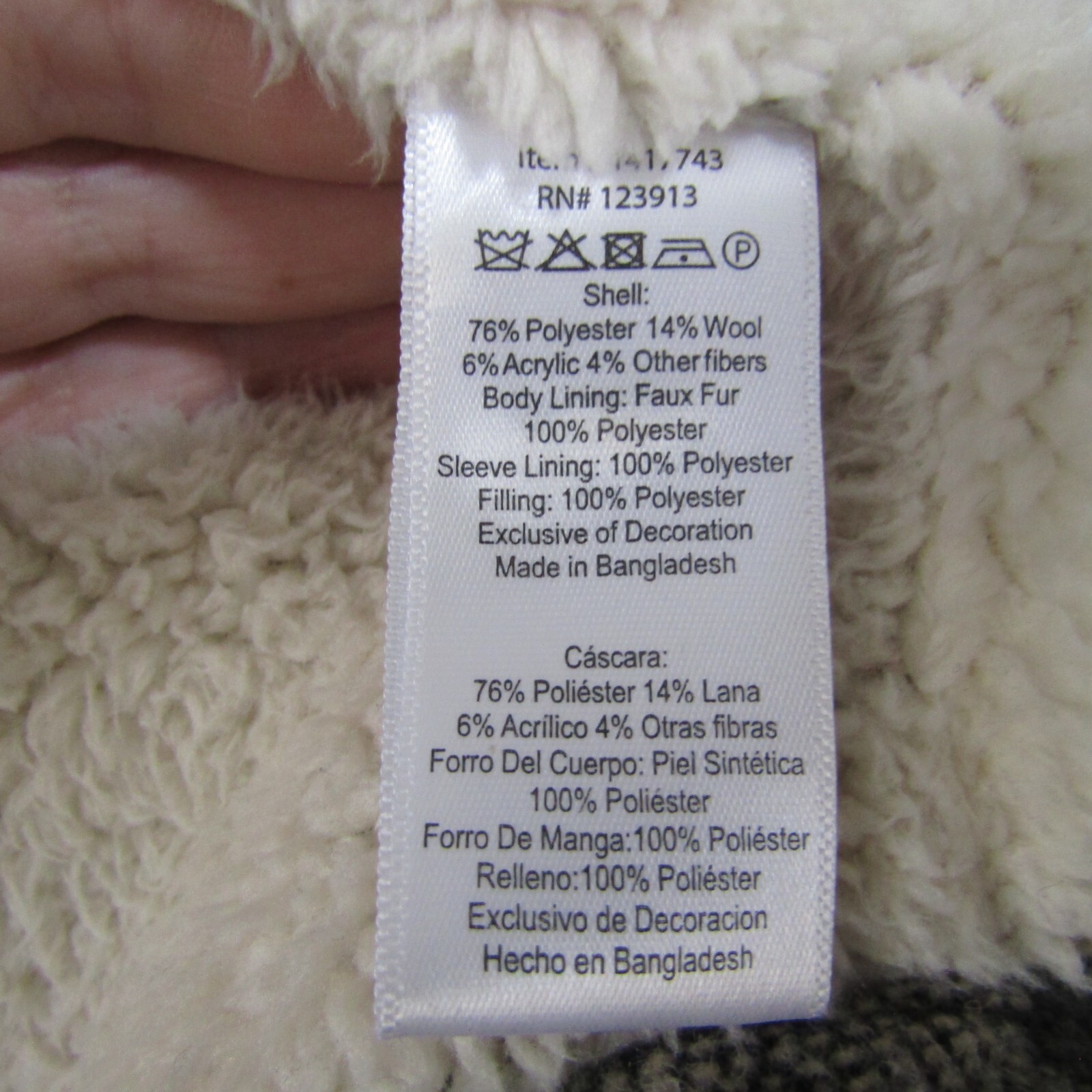 JACHS NEW YORK Jacket Mens Large Aztec Wool Blend Green Shirt Coat Lined Shacket