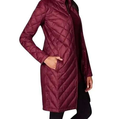 J. JILL . Down Puffer Jacket Coat . Light Weight . Quilted . Women's Petite S PS - Picture 16 of 16