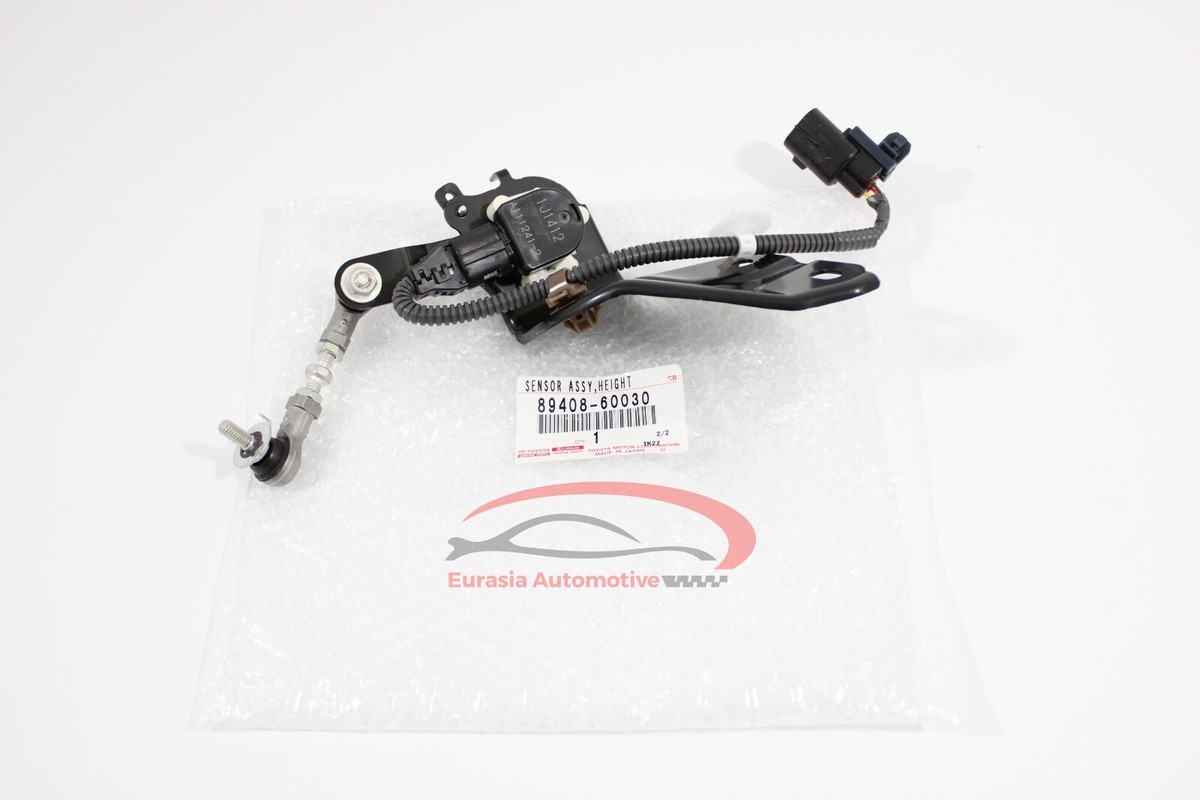 A-Premium Ride Height Level Sensor - Rear Left Driver Side For 2010-2015 Lexus GX460 & 2010-2018 Toyota Land Cruiser, Replaces #8940860030