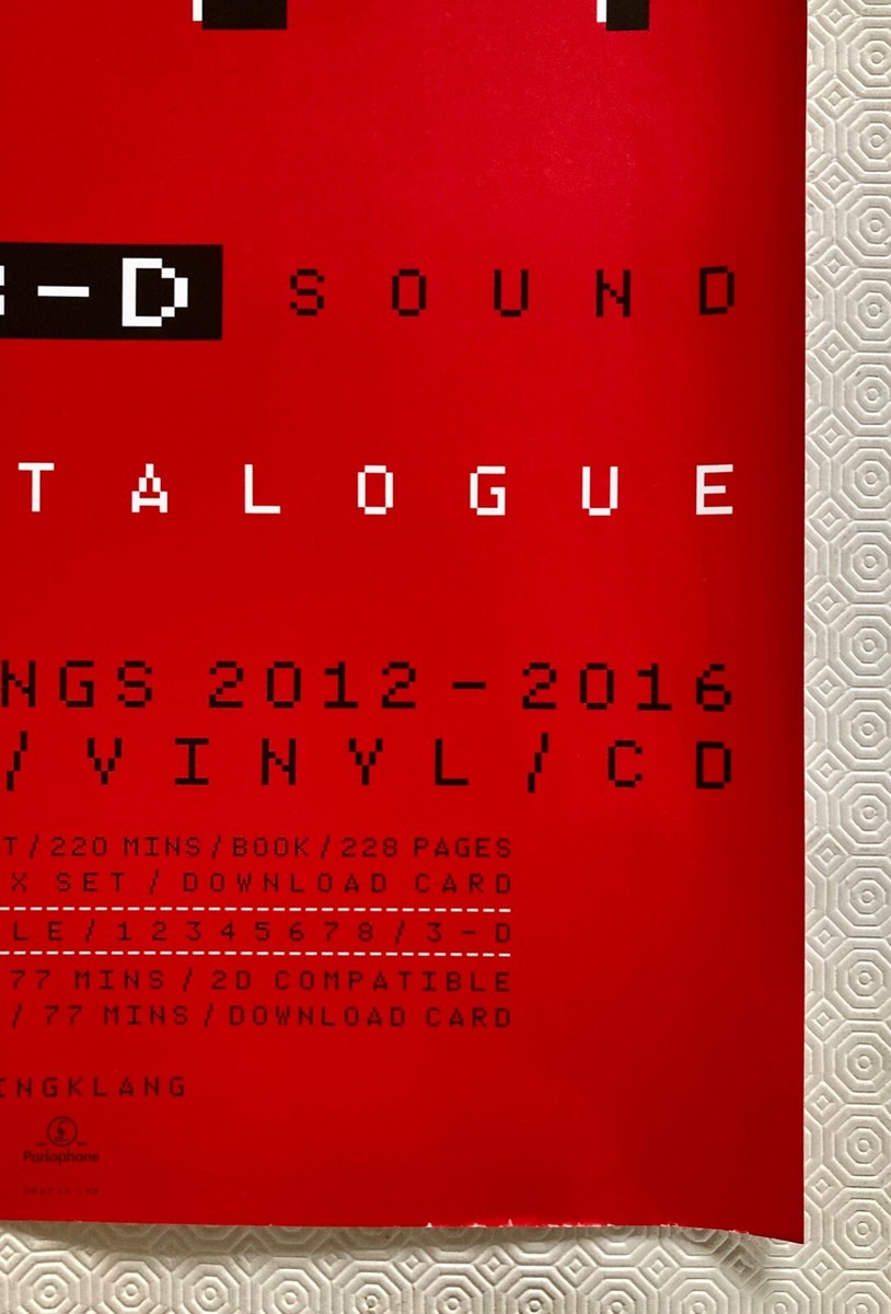 Kraftwerk Video 3-D Sound The Catalogue original Record Shop
