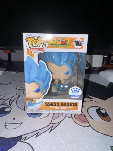 Funko Pop! Dragon Ball Super - SSGSS Gogeta #1866 Funko Shop Exclusivo