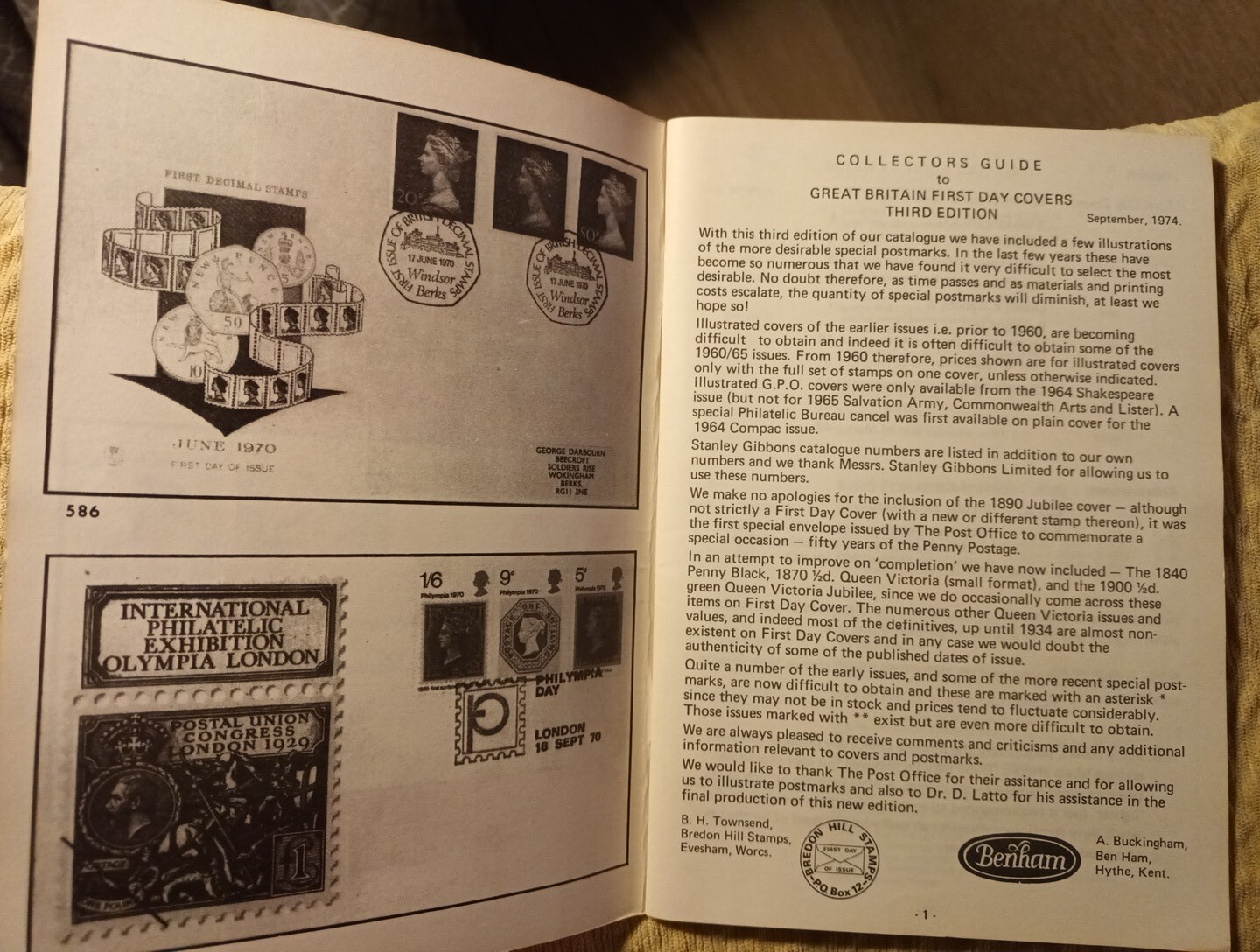 FIRST DAY COVERS Great Britain Collectors Valuation Guide Catalogue