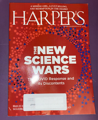BRAND NEW Harper's Magazine August 2023 The New Science Wars FREE SHIPPING USA
