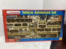 Kid connection Vehicle Adventure Military Base Set