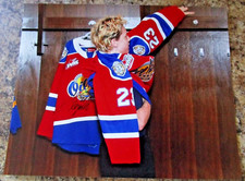 JOE IGINLA SIGNED 8x10 MATTE PHOTO 2027 NHL DRAFT (C)