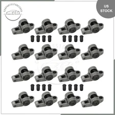 For Chevrolet SBC 305 350 383 7/16" 1.5 Ratio Roller Rocker Arms Set
