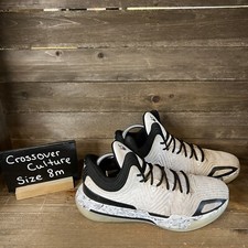 Mens Crossover Culture Kayo LP2 Polar White Athletic Basketball Shoes Size 8 M