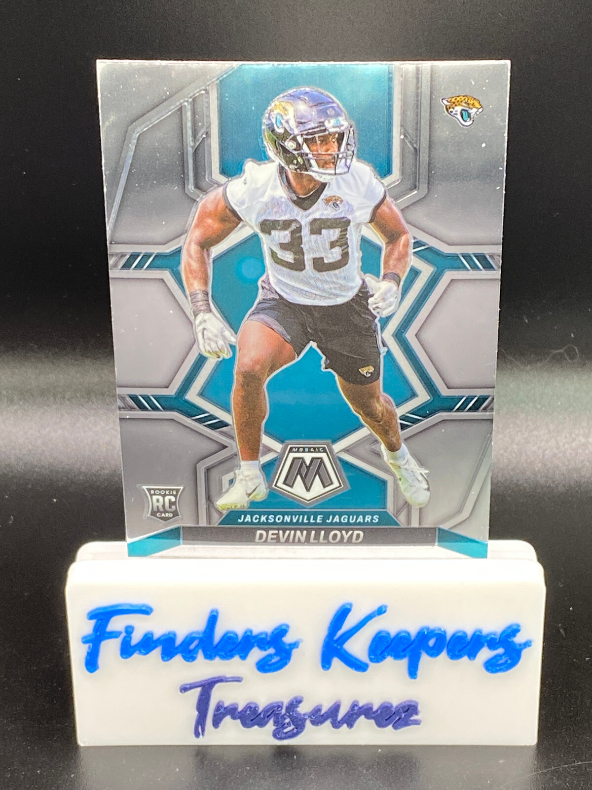 2022 FOTL DEVIN LLOYD PANINI MOSAIC FOOTBALL ROOKIE CARD #375          JAGUARS