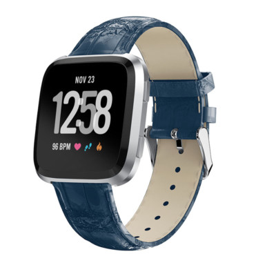 Luxury Leather Wrist strap Bracelet Watch Band For Fitbit Versa 2 / Lite / Versa